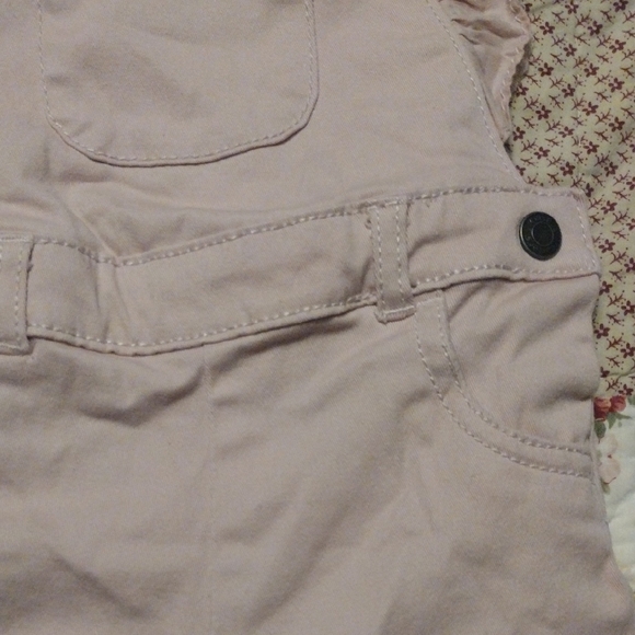 Carter's Pink Ruffled One Piece - Picture 6 of 12